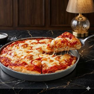 Pizza alta salamino e zola