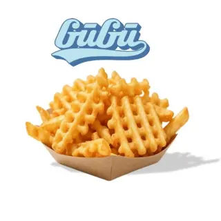 Waffle fries