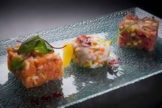 027. Tris Tartare al passion fruit