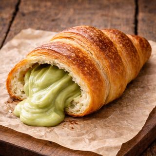 Cornetto al pistacchio