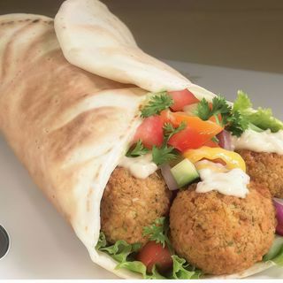 Piadine falafel 