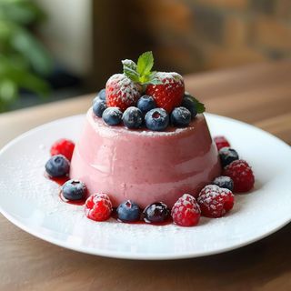 Mousse ai frutti di bosco senza glutine