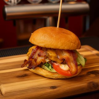 Bacon cheeseburger