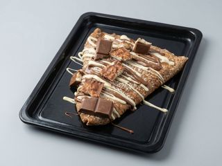 Crêpes con crema Paradiso, Nutella Ferrero e Kinder cereali