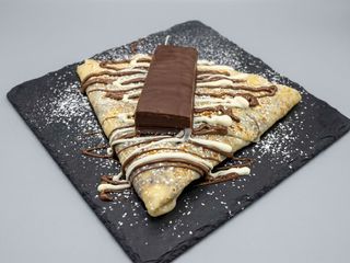 Crêpes con Nutella Ferrero, Nutella bianca e Kinder pingui