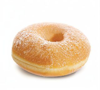 Ciambella fritta con zucchero semolato