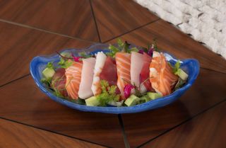 Insalata di pesce crudo