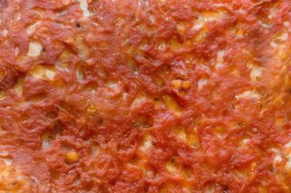 Pizza rossa senza glutine e lattosio