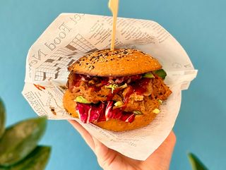 Bun pan brioches con pulled pork