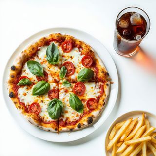 Menù pizza Margherita