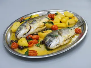 Spigola con patate