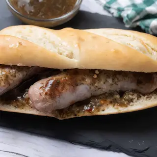 Hot dog salsiccia