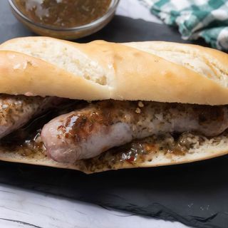 Hot dog salsiccia