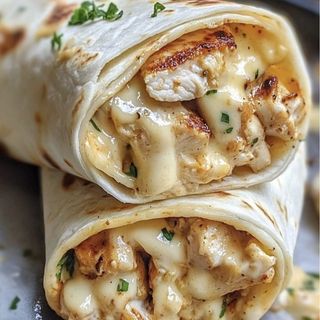 Garlic Mayo Twister Wrap