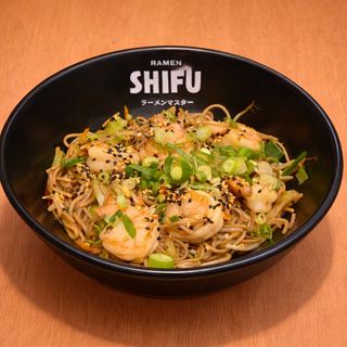 Yakisoba con Gamberi