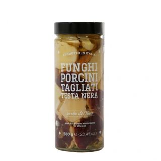 Funghi Porcini tagliati Testa Nera 580gr