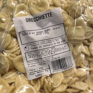 Orecchiette pasta fresca mattarello