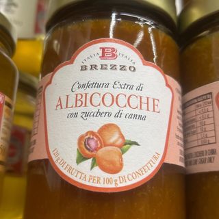 Marmellata di albicocca ditta brezzo