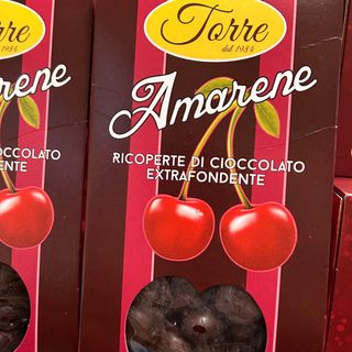 Amarene ricoperte di cioccolato