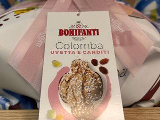 Colomba bonifanti con uvetta e canditi