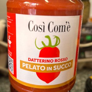 Così com’è datterini pelati in succo