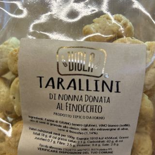 Tarallini al finocchio