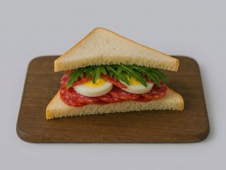 Tramezzino Salame e uovo