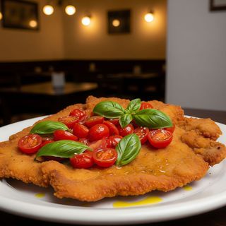 COTOLETTA con pomodorini 