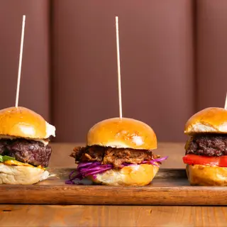 Tris di hamburger