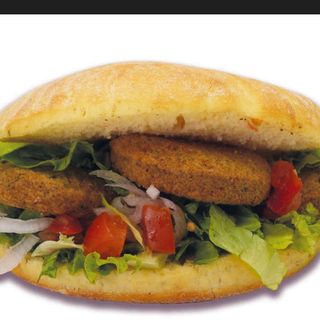 Panino falafel vegetariana