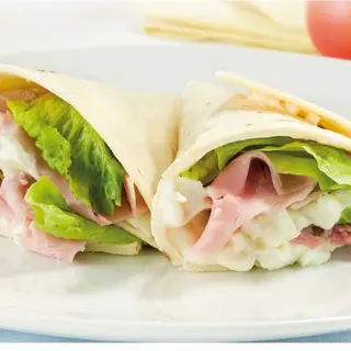 PIADINA con prosciutto cotto e fior di latte