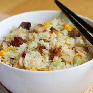 Riso fritto con maiale