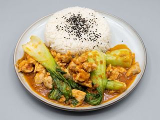 Curry Fresco con Riso