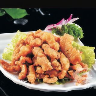 Filetto di maiale fritto