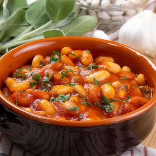 Fagioli all'uccelletto