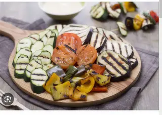 Grigliata di verdure senza glutine