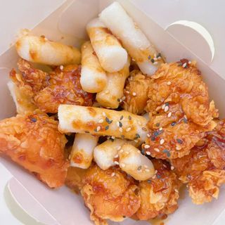 Pop chicken & alio e soia dolce蒜香炸鸡