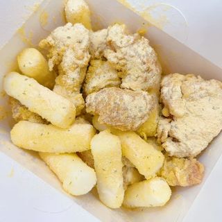 Chicken & cheese芝士炸鸡年糕