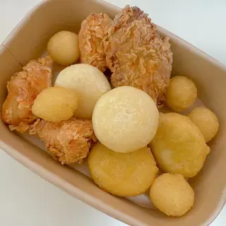 Mini Box Chicken e Mochi Balls