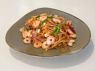 SPAGHETTI CON GAMBERI