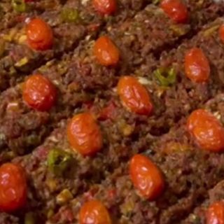 Piatti kebab pomodori 