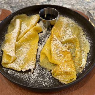 Crespelle allo sciroppo d'acero 