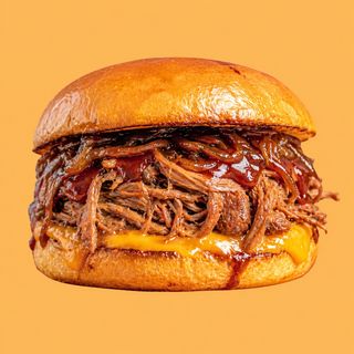 CHEDDAR PORK - Pulled pork, cheddar, cipolla caramellata e BBQ