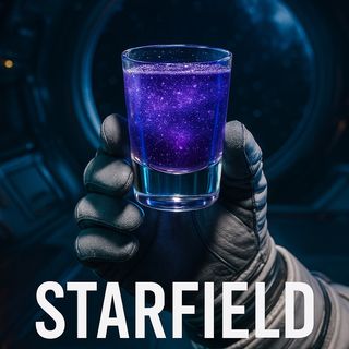 STARFIELD (Sambuca, Amarena, Blue Curaçao) (30ml, 1 Shot)