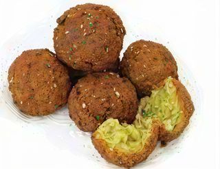Piatto con falafel