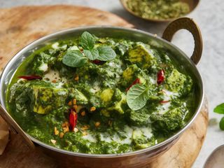 Palak paneer