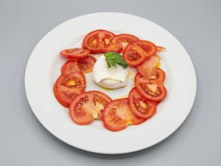 Caprese con bufala o fiordilatte