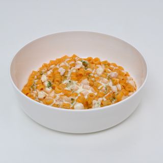 Tubetti Patate e Pesci rossi