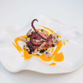 Polpo, carote e olive