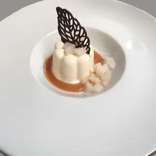 Pannacotta e fragole